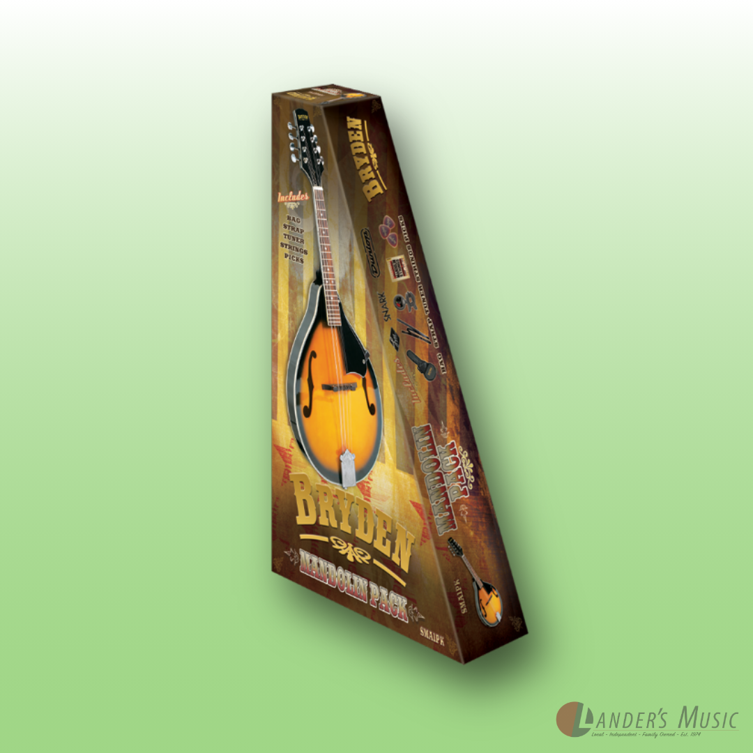 Bryden Tobacco Sunburst Mandolin Pack