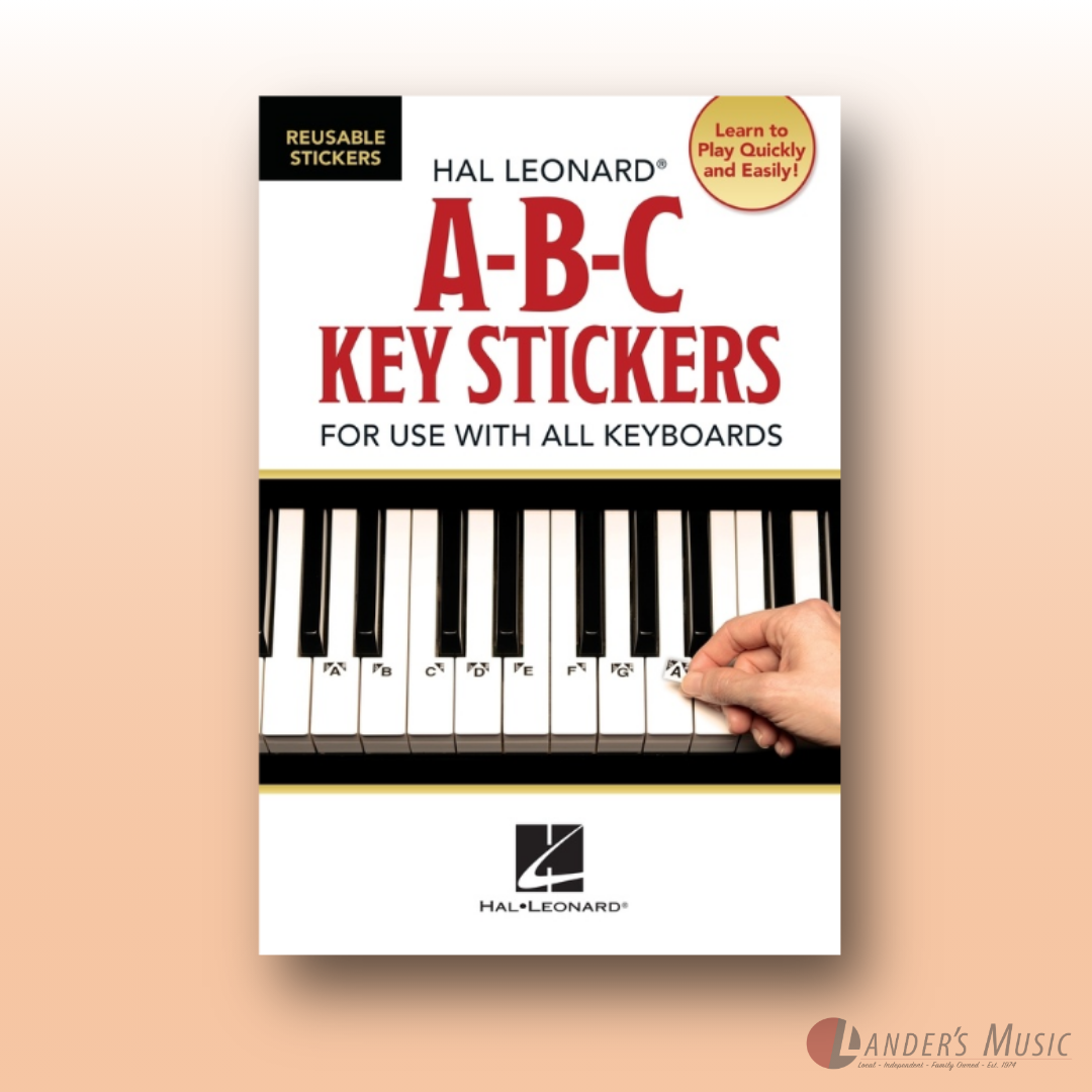 Hal Leonard ABC Key Stickers