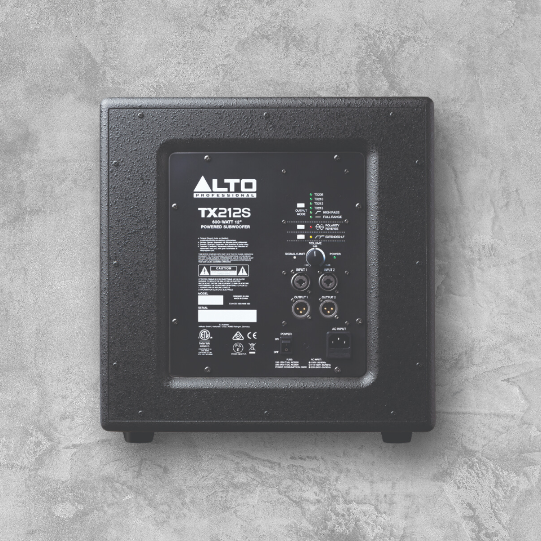 Alto TX212S 12" Subwoofer
