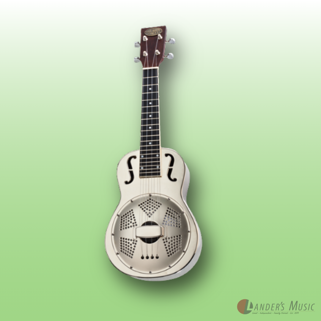Bourbon Street Resonator Ukulele with Case
