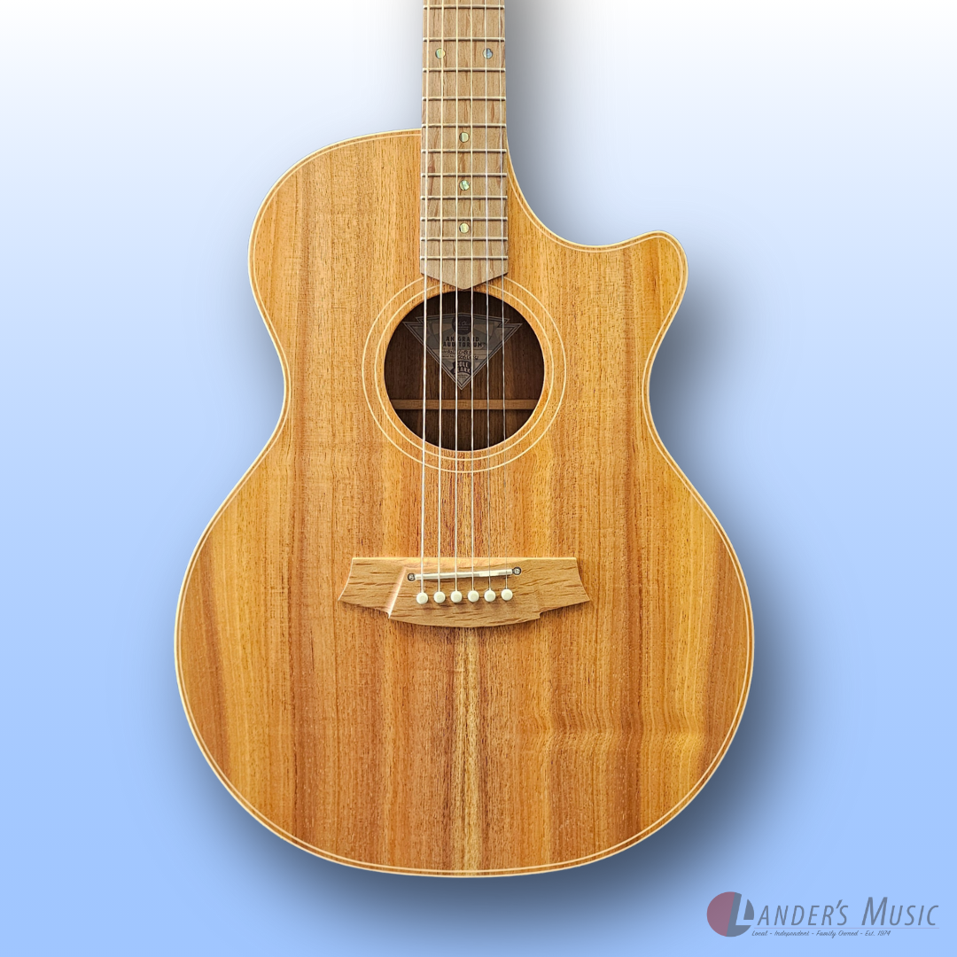 Cole Clark Angel 2 Blackwood Electric/Acoustic Guitar with Hard Case