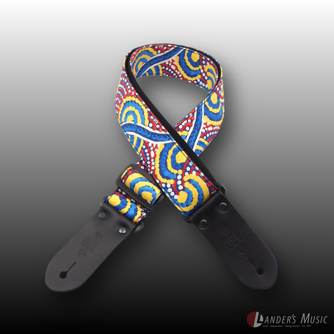 DSL Aboriginal Art Guitar Straps