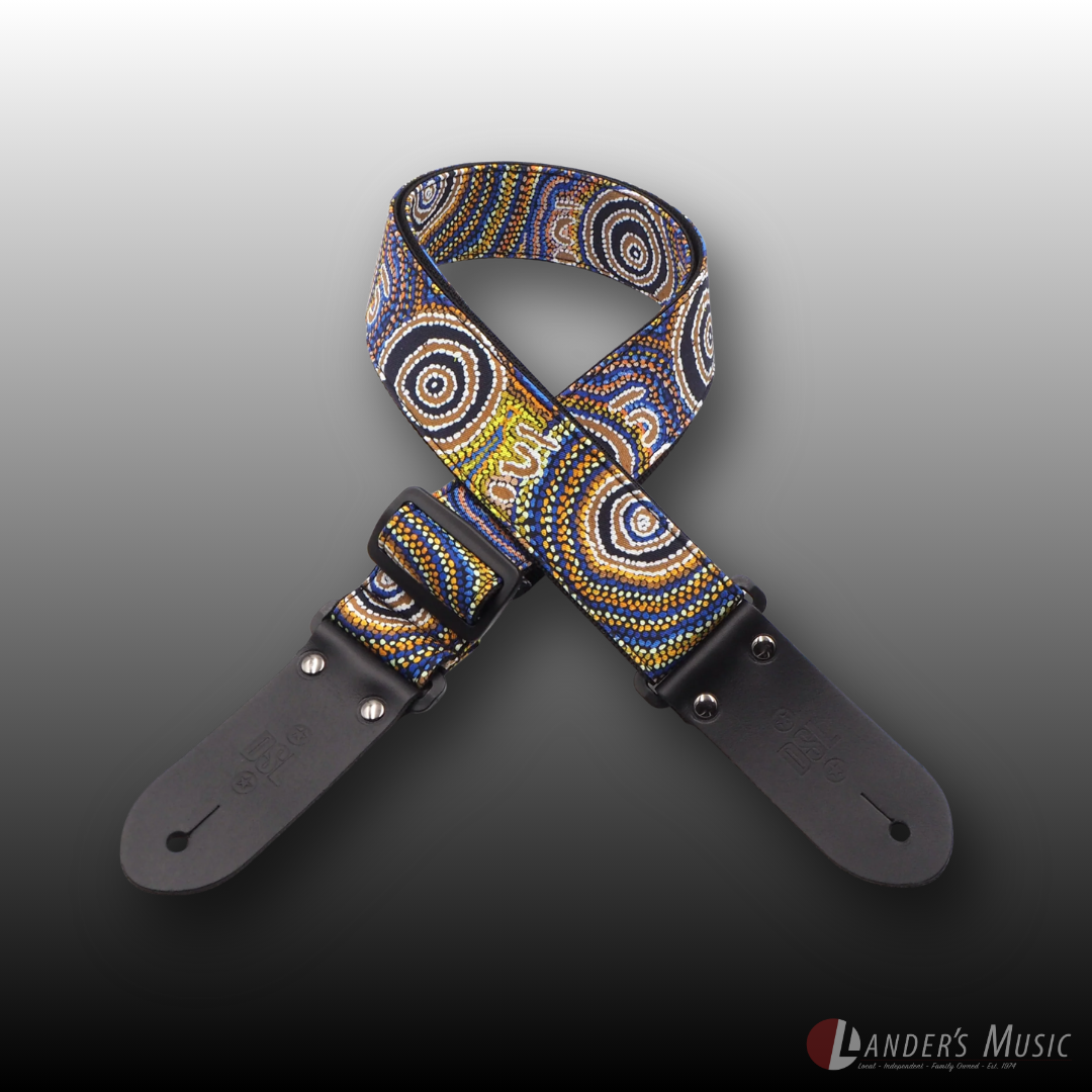 DSL Aboriginal Art Guitar Straps
