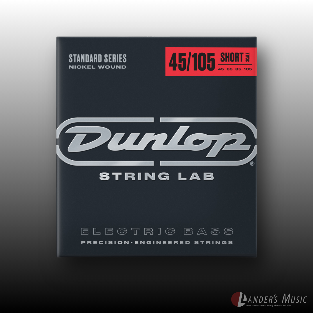 Dunlop Bass Short Scale Nickel Wound 45-105 Strings