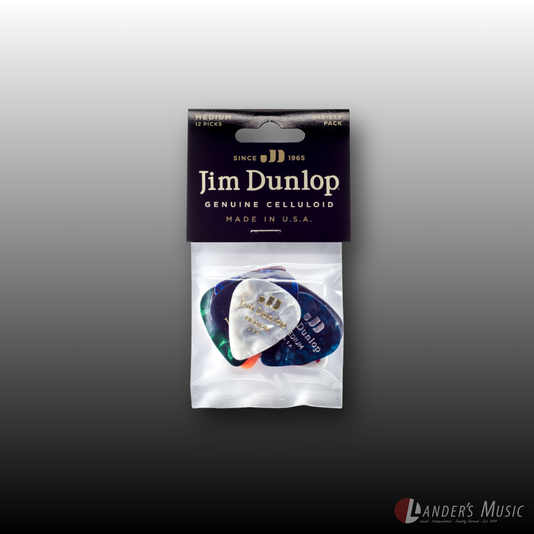 Dunlop Assorted Celluloid Medium Pack