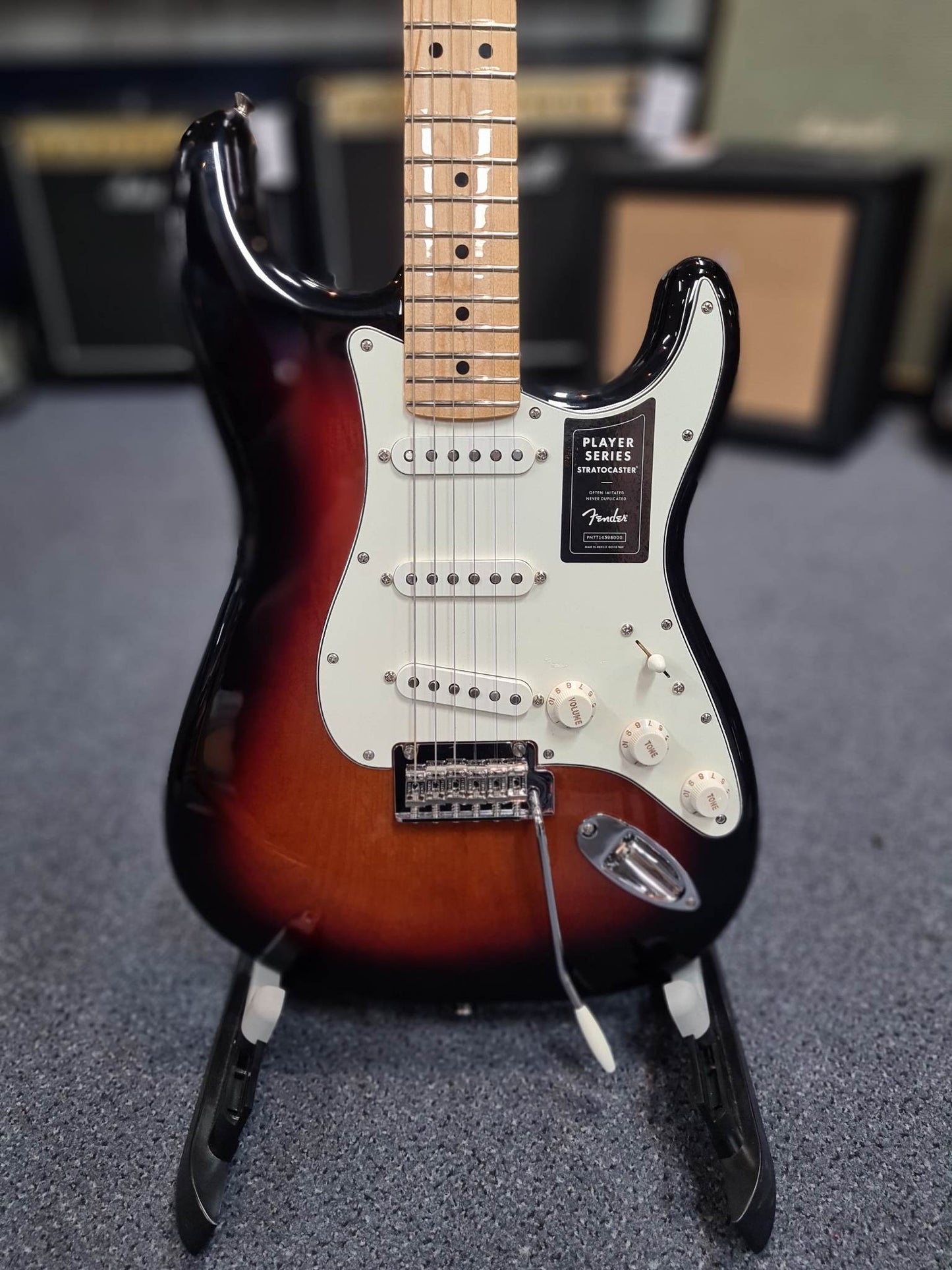 Fender Player 3-Colour Sunburst Stratocaster Electric Guitar