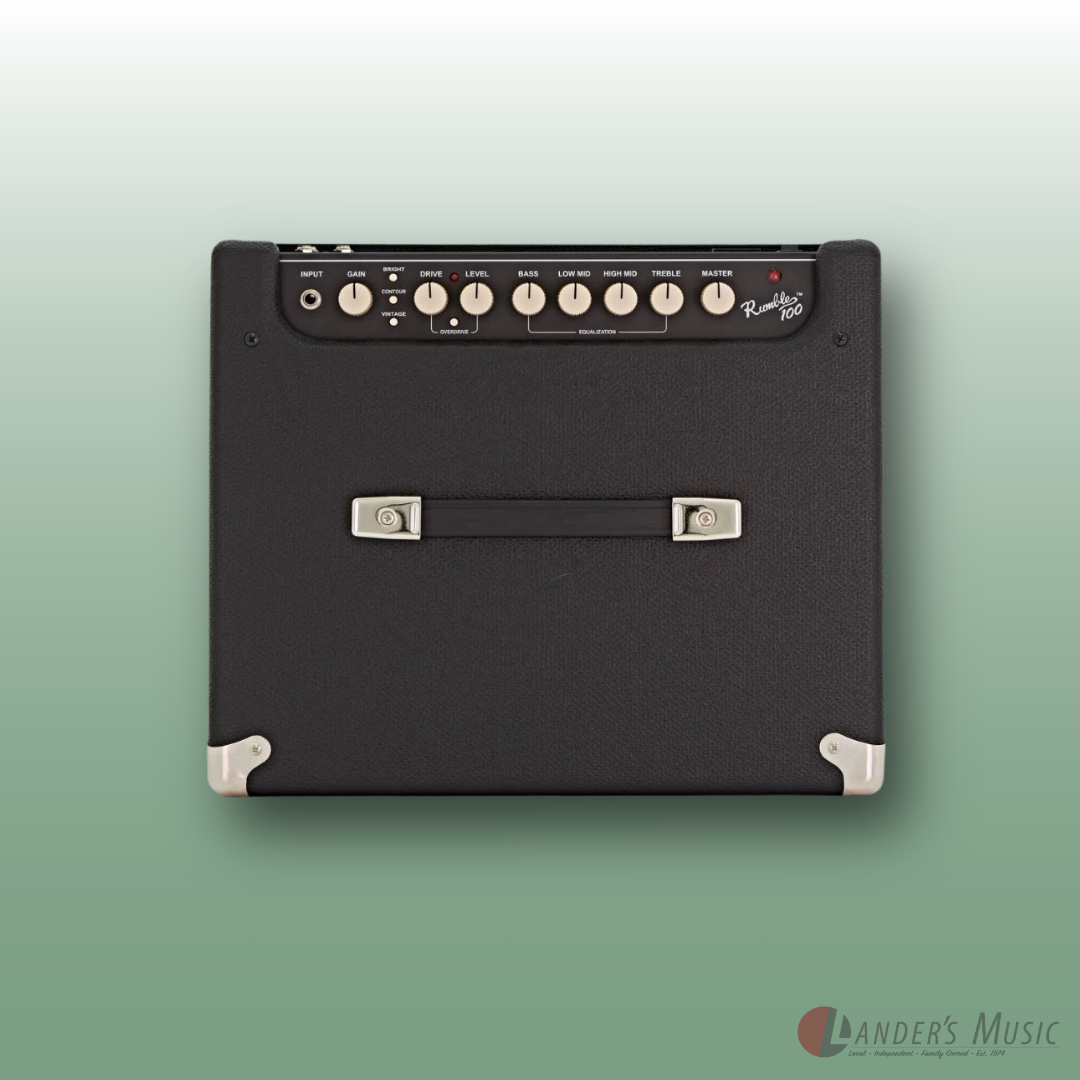 Fender Rumble 100 V3 Combo Bass Amplifier