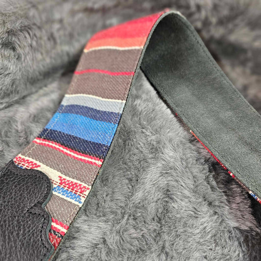 Franklin Saddle Blanket Leather Strap