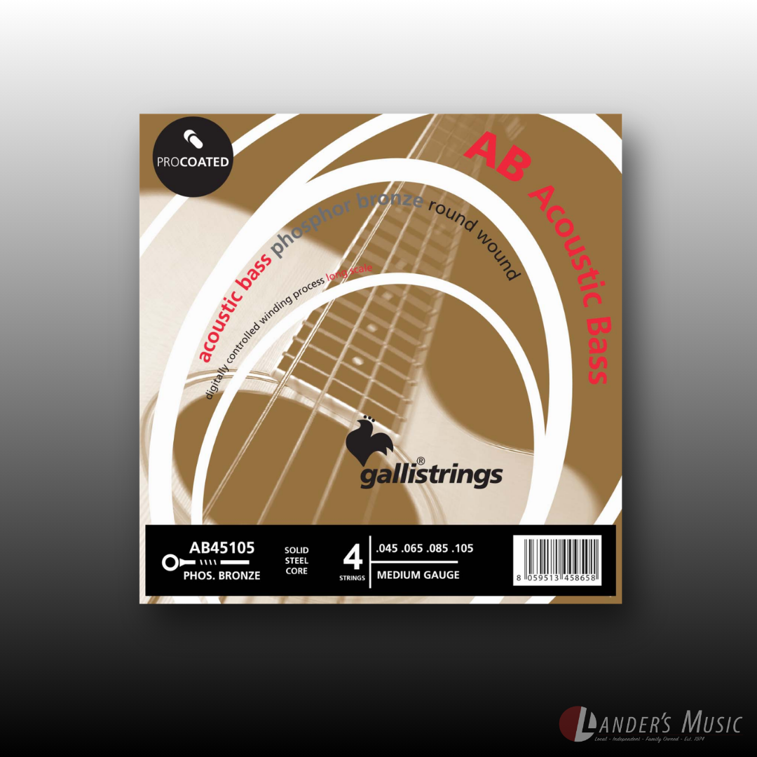 Galli Pro Coated Acoustic Bass String Set