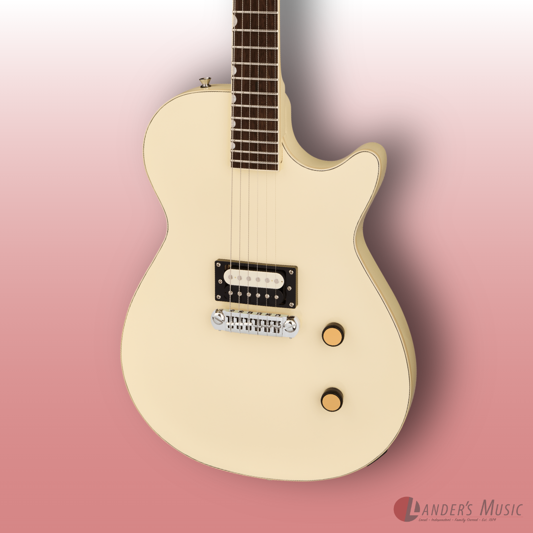 Gretsch Streamliner Jet 1 Pickup Vintage White Electric Guitar