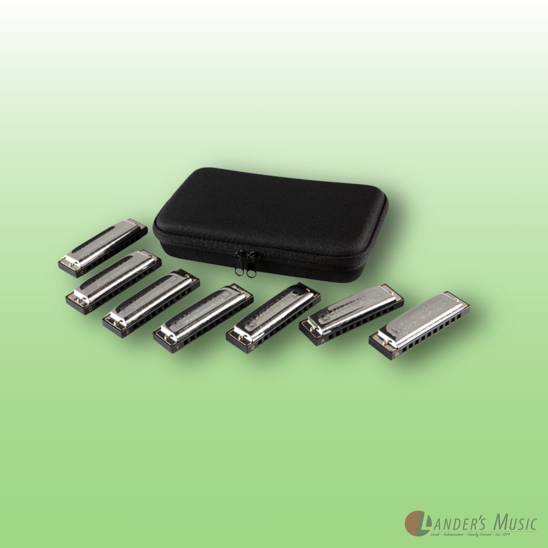 Hohner 7 Piece Blues Band Harmonica Pack