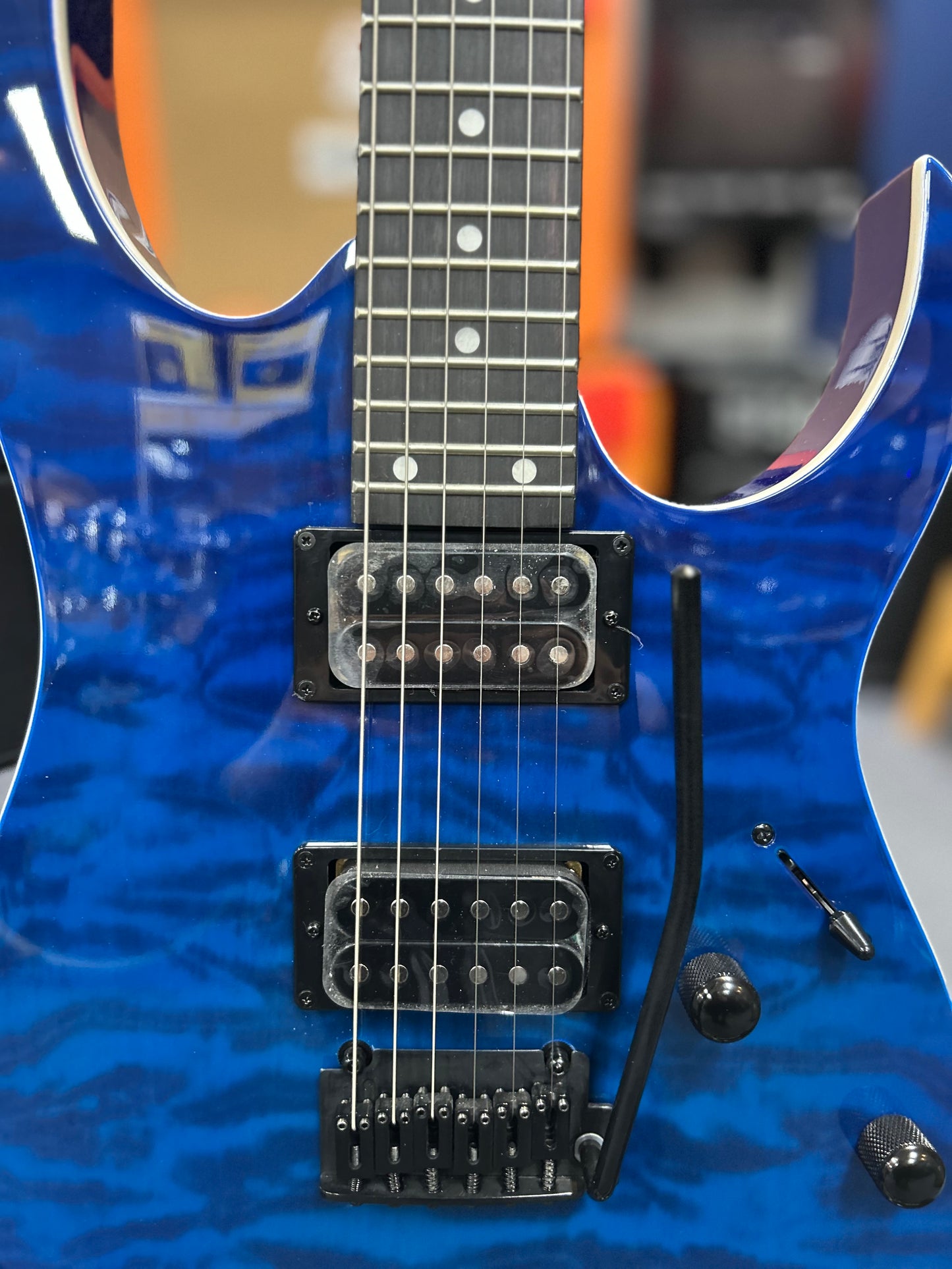 Ibanez GRG120QASP Blue Gradation Electric Guitar