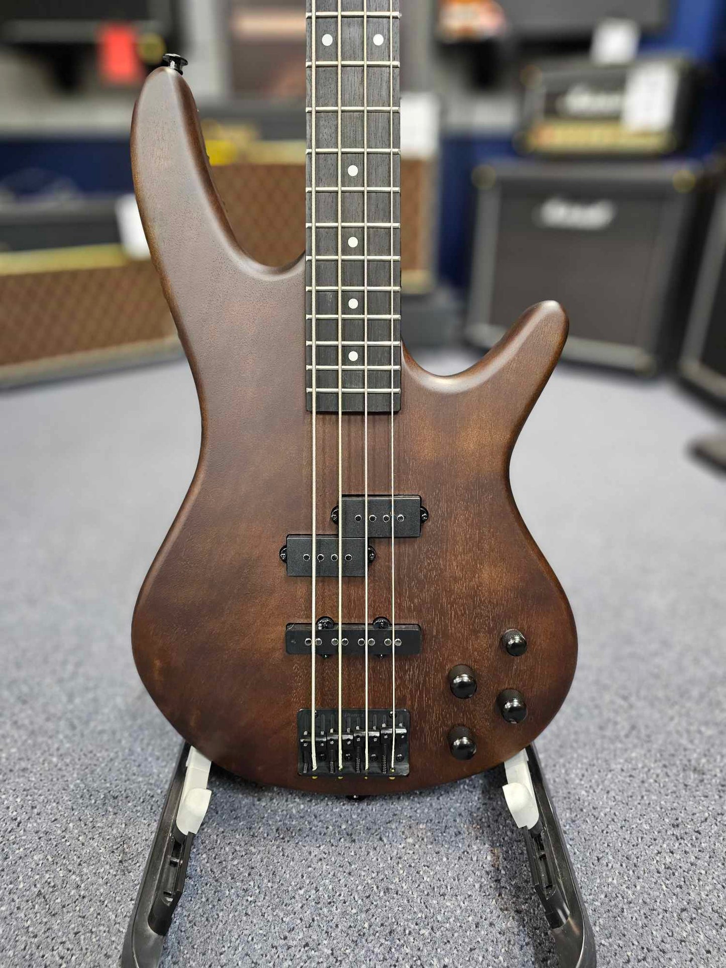 Ibanez SR200B Walnut Flat Bass Guitar
