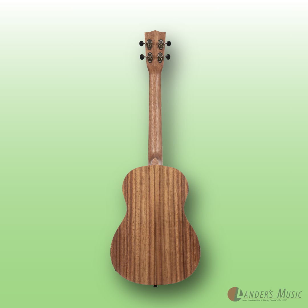 Kala Teak KA-TEAK-BE Baritone Electric Ukulele With Bag