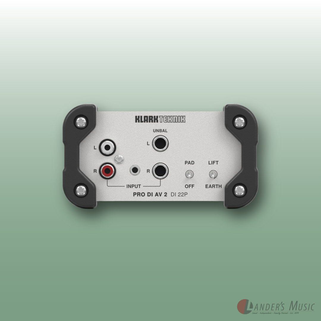 Klark Teknik DI 22P Passive Stereo DI Box