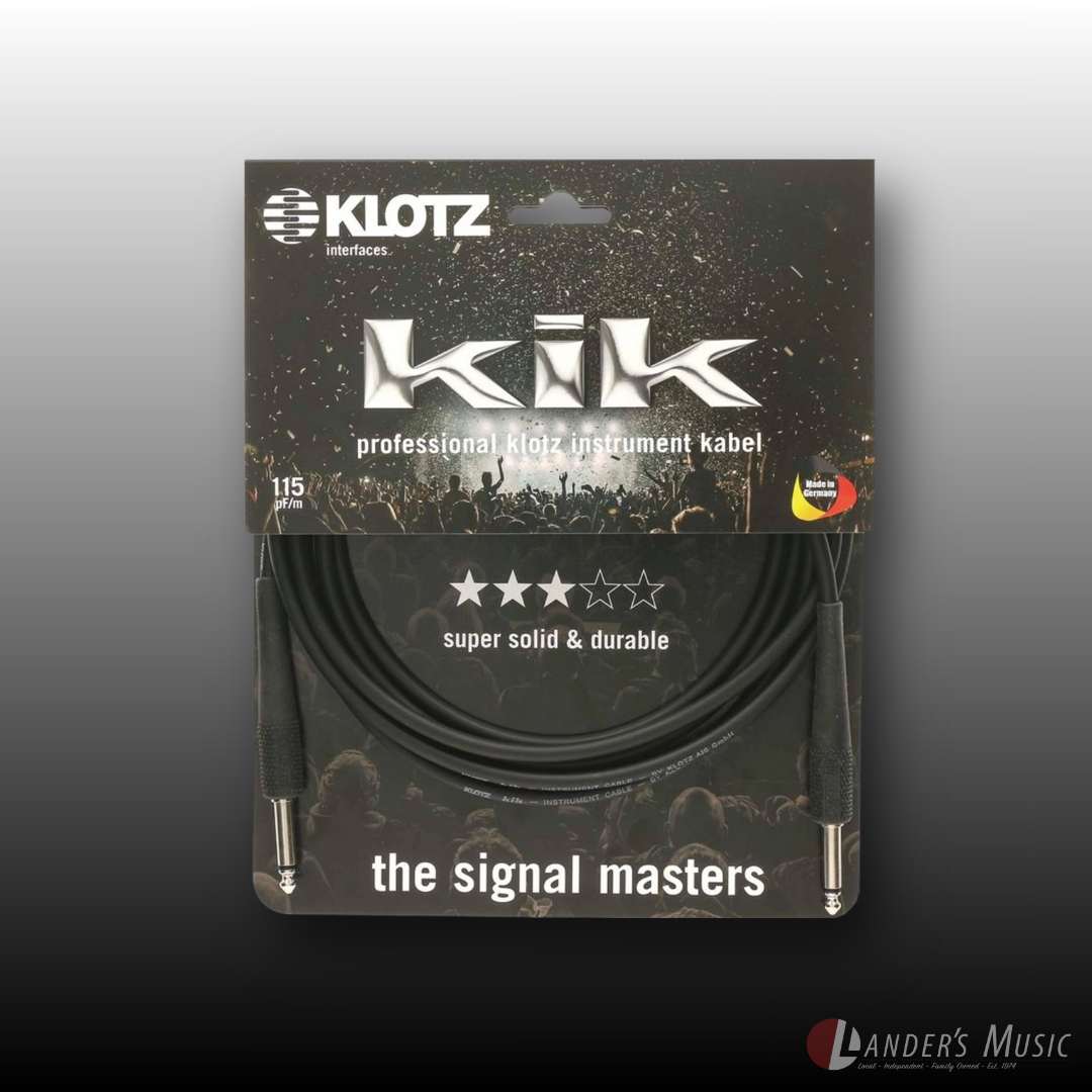 Klotz KIK 3m Instrument Cable