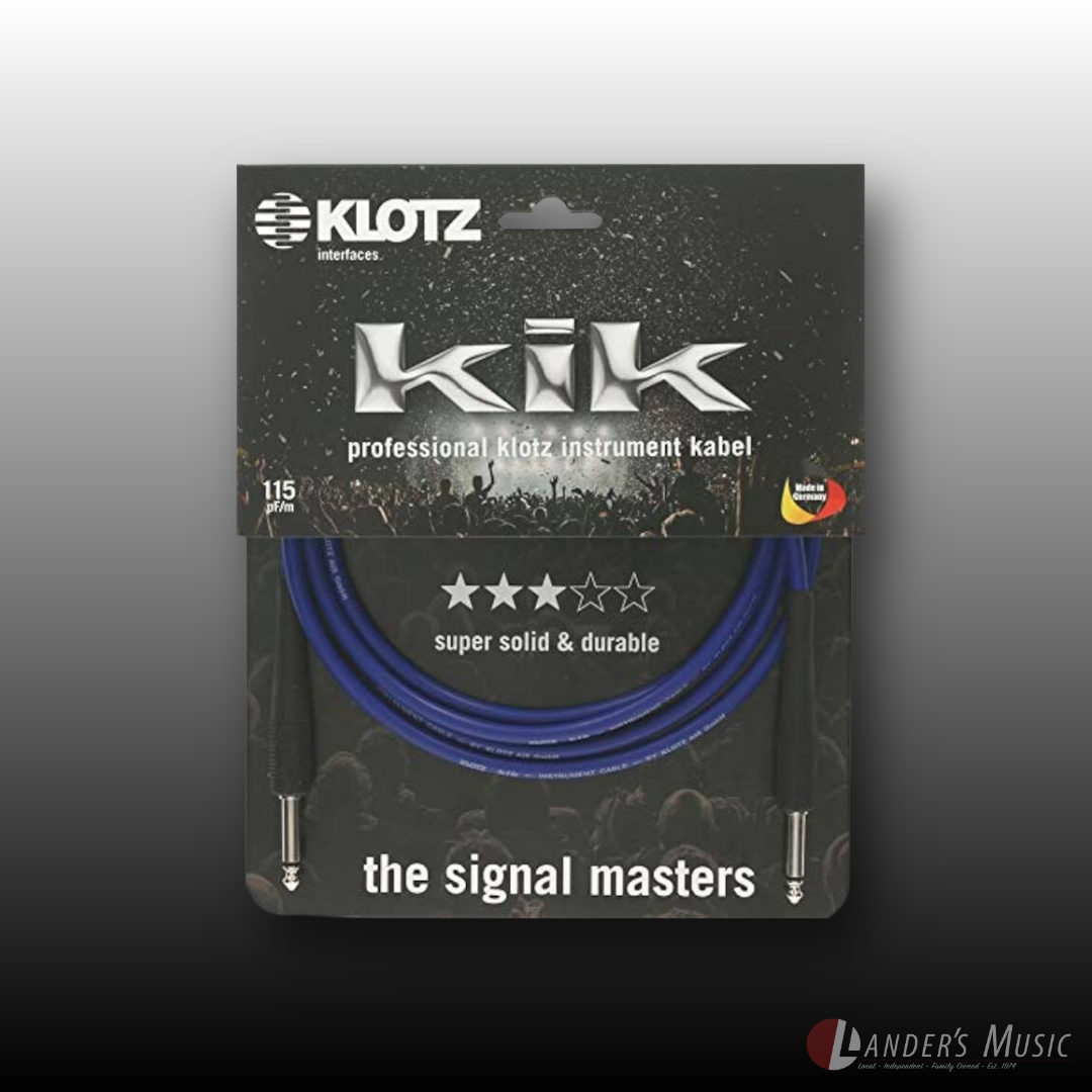 Klotz KIK 3m Instrument Cable