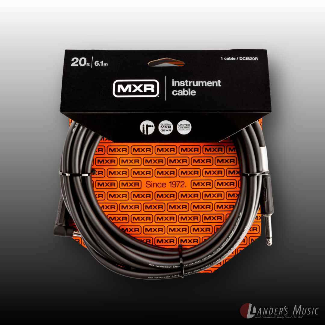 MXR Right Angled Instrument Cable