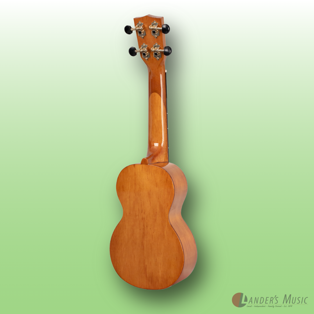 Mahalo Hano Series Vintage Natural Gloss Soprano Ukulele