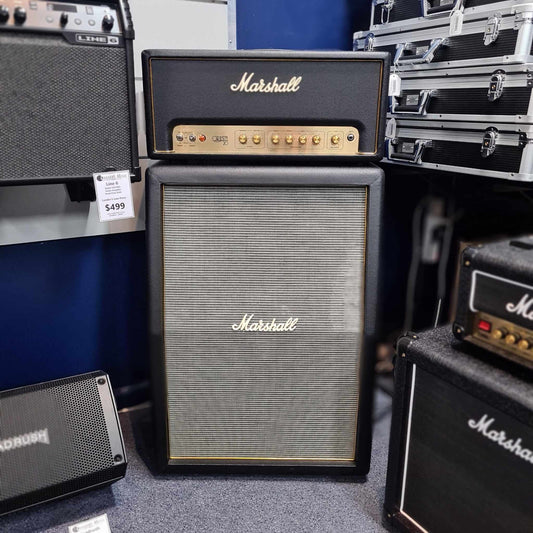 Marshall Origin Stack with ORI20H Valve Head and ORI212A Vertical Cab