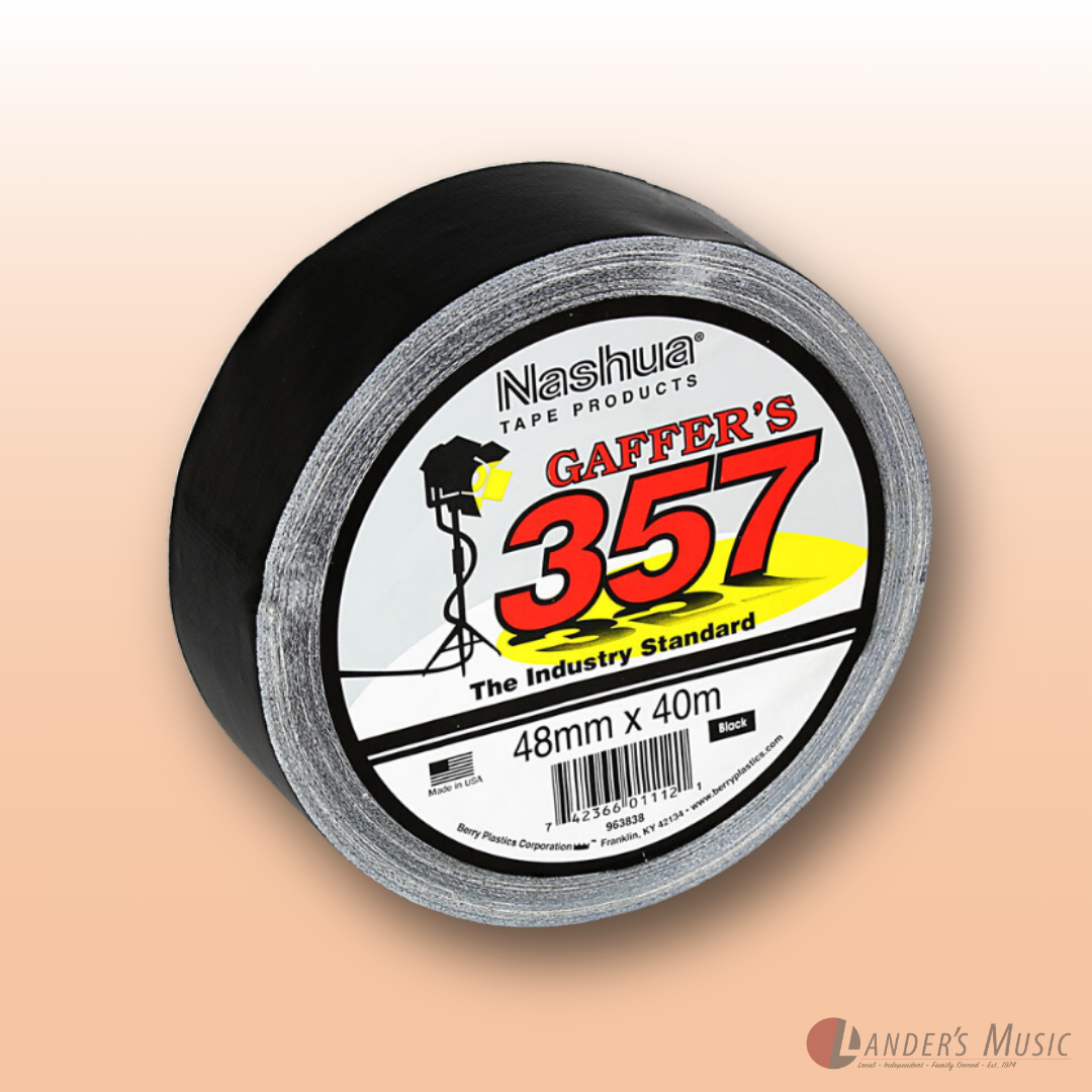 Nashua 357 Black Gaffer Tape