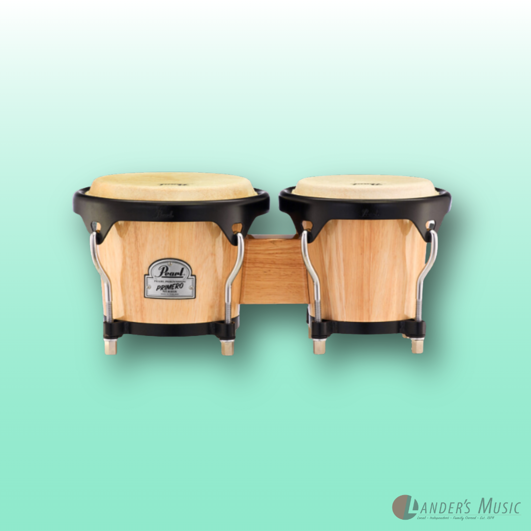 Pearl Primero Series 6"+7" Natural Oak Wood Bongos