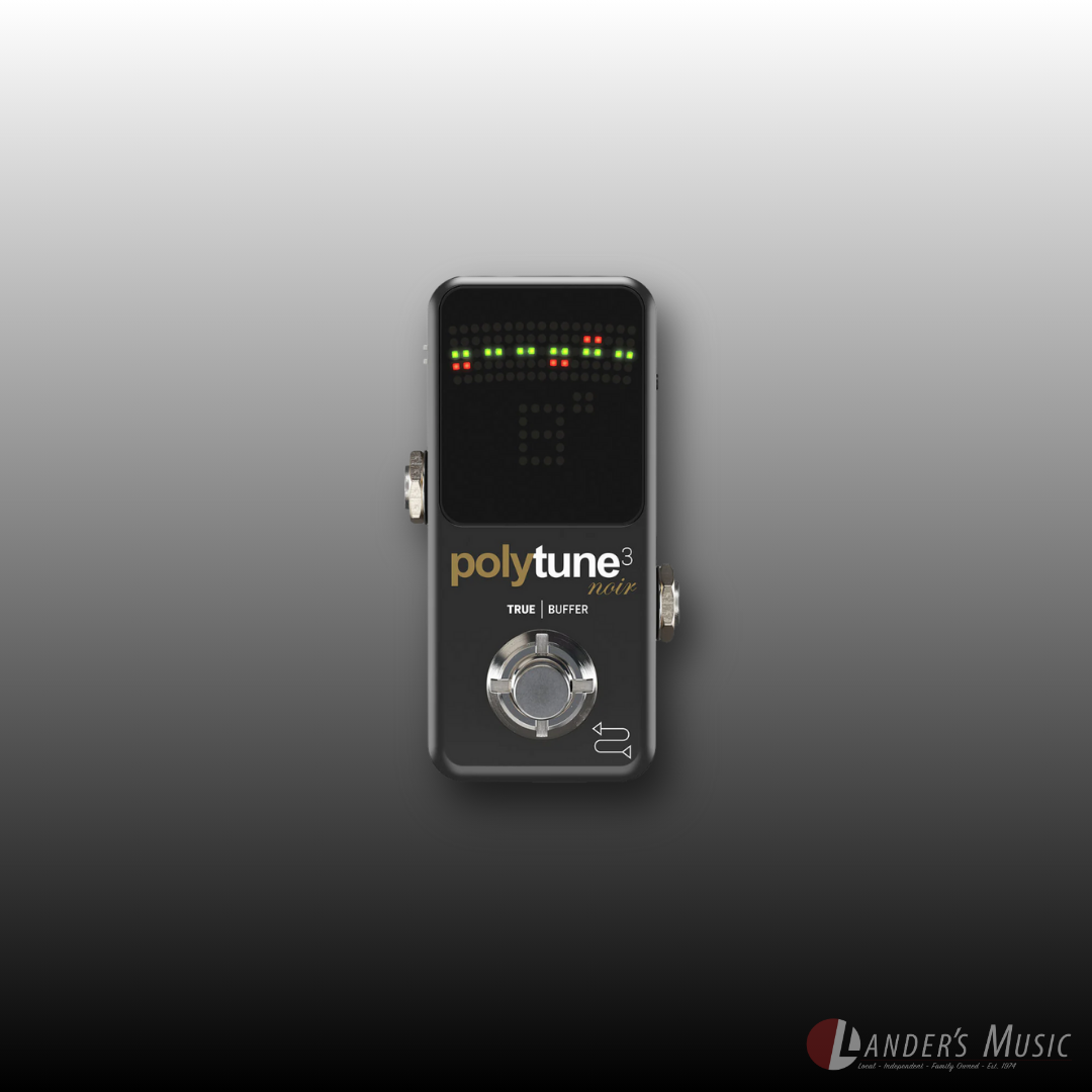 TC Electronic Polytune 3 Noir Pedal