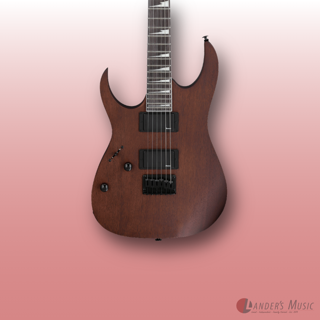 Ibanez RG121DXL Walnut Flat Left-Handed Electric Guitar