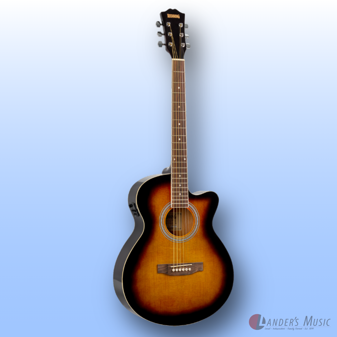 Redding RGC51CETS Tobacco Sunburst Electric/Acoustic Guitar