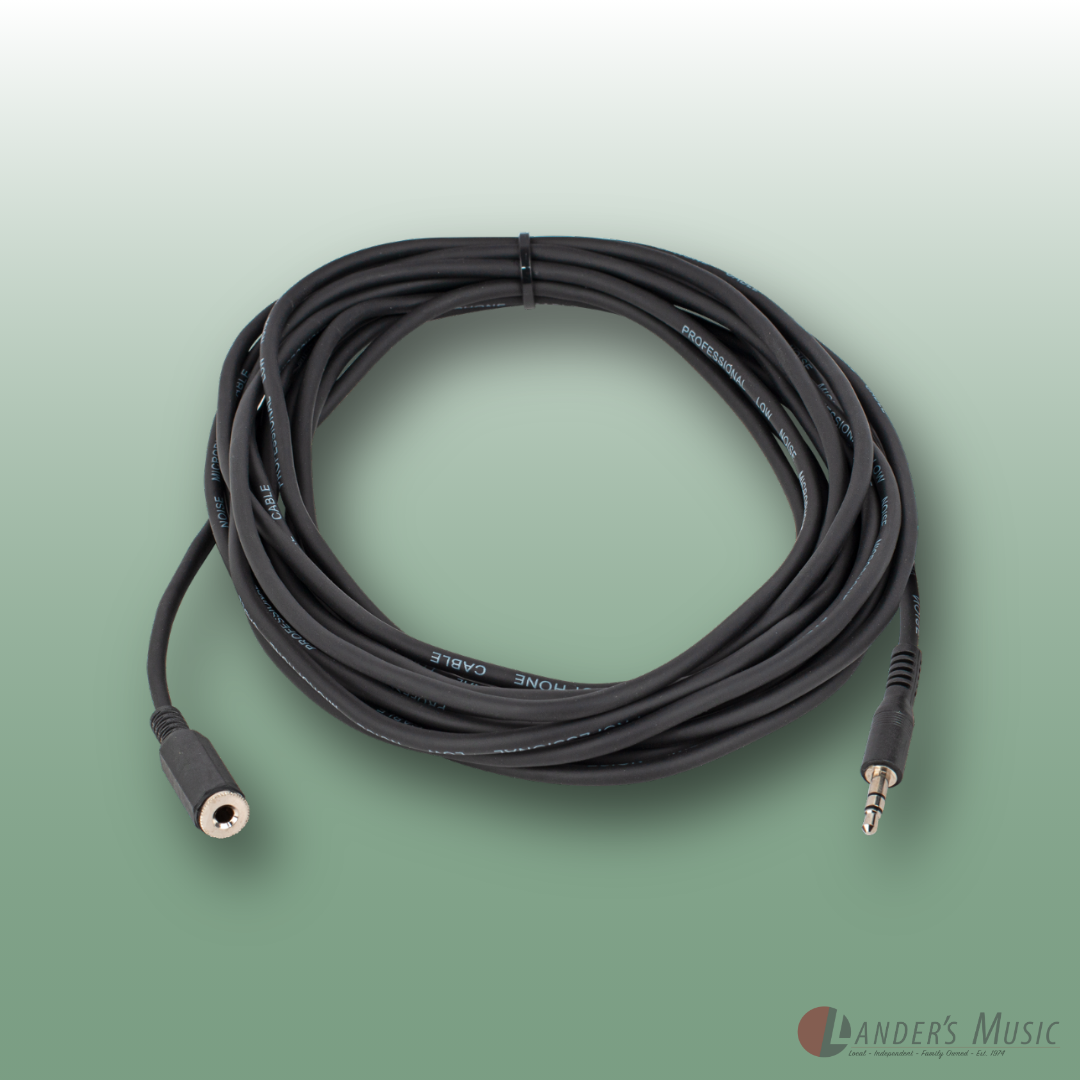 Rock Leads 20ft Stereo Headphone Extension Cable