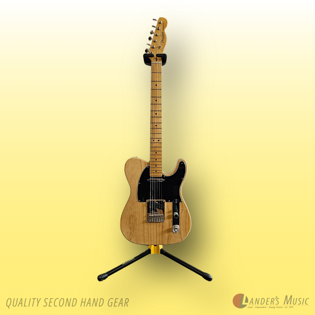 Second Hand - Fender American Standard Natural Ash Telecaster With Case