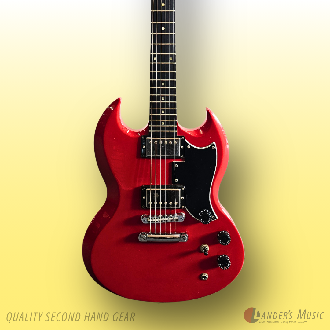 Second Hand - Gibson 1988 SG Special in Ferrari Red with SKB Hard Case