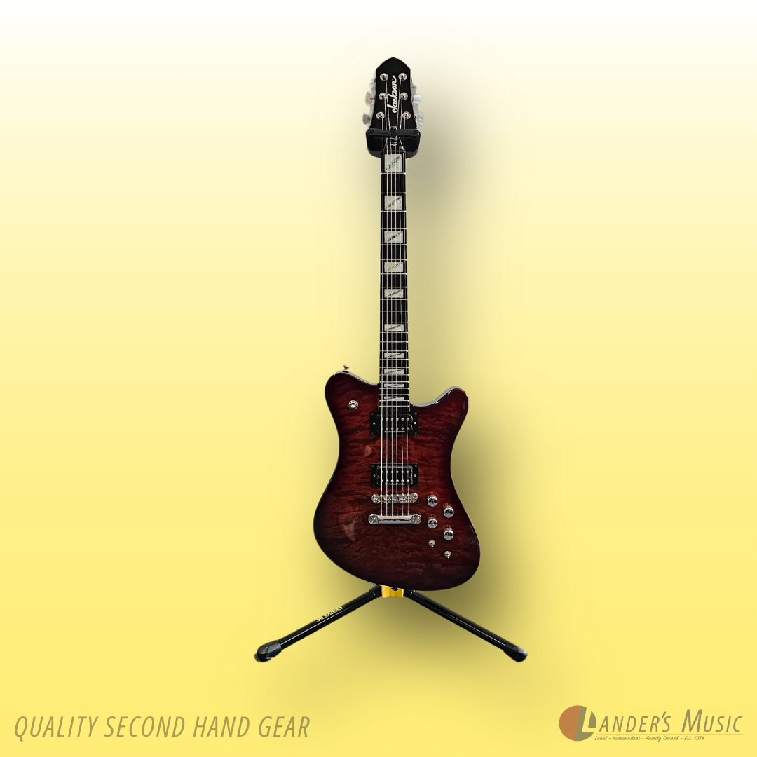 Second Hand - Jackson Mark Morton Signature Dominion Wine Drunk Electric Guitar WIth Case