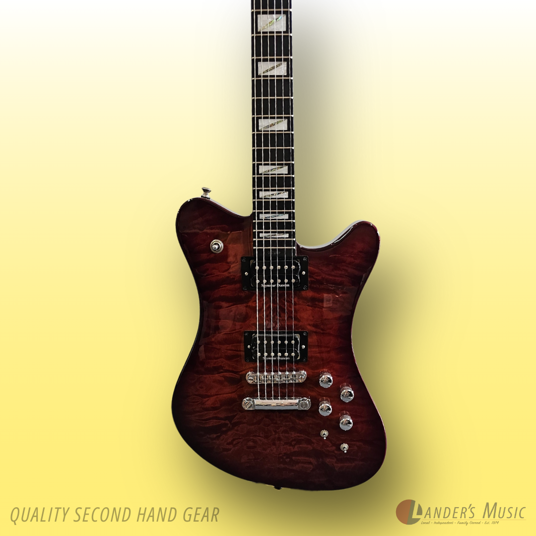 Second Hand - Jackson Mark Morton Signature Dominion Wine Drunk Electric Guitar WIth Case