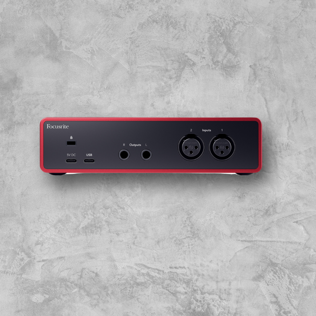 Focusrite Scarlett 2i2 4th Generation Audio Interface
