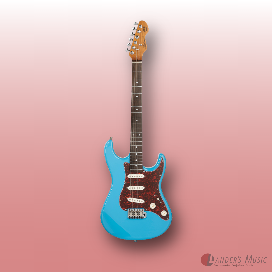 Sceptre by Levinson Ventana Standard Sonic Blue Electric Guitar