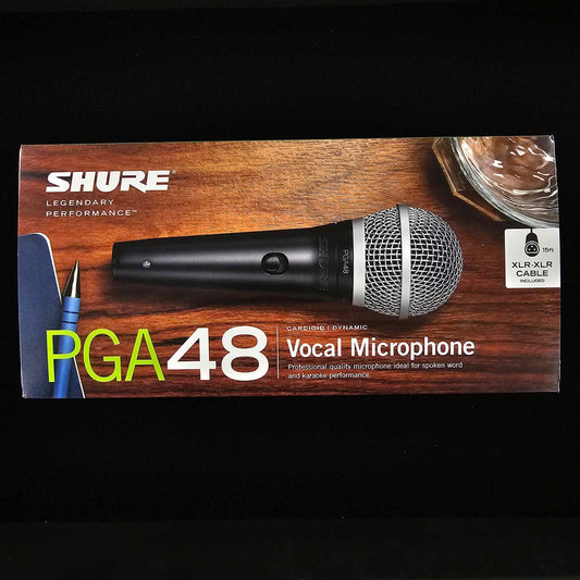 Shure PGA48 Cardoid Dynamic Vocal Microphone
