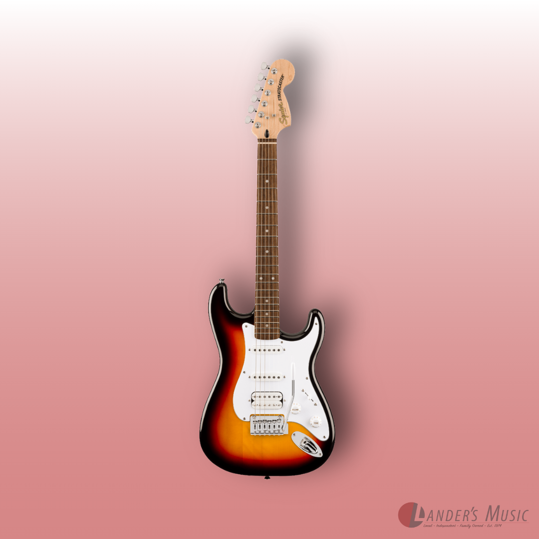 Squier Affinity Series Stratocaster Jr in 3-Colour Sunburst Electric Guitar