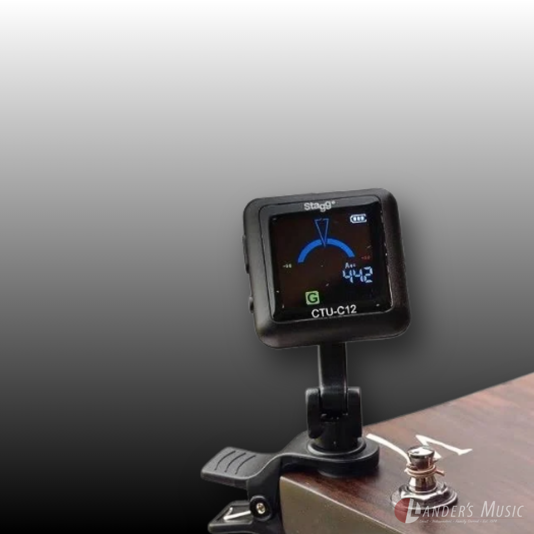 Stagg CTU-C12 Rechargable Clip-On Tuner