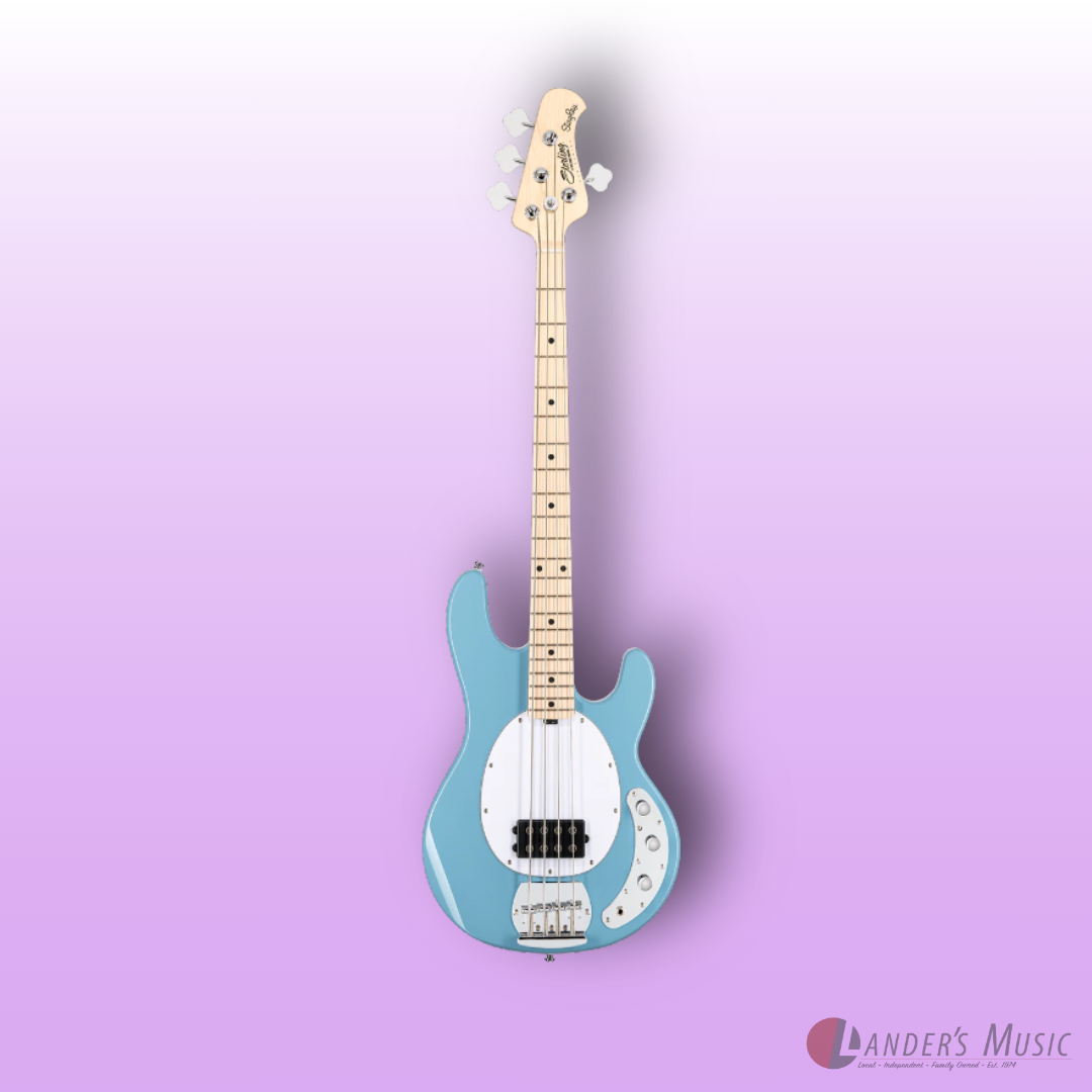 Sterling by Musicman Stingray Ray4 Chopper Blue Bass Guitar