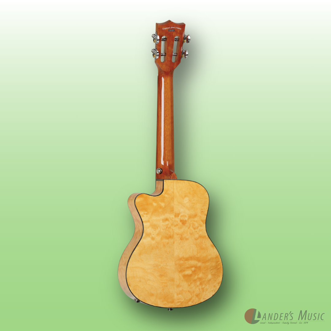 Tanglewood Tiare Series TUT30E Tennessee Honey Gloss Tenor Electric Ukulele With Gig Bag
