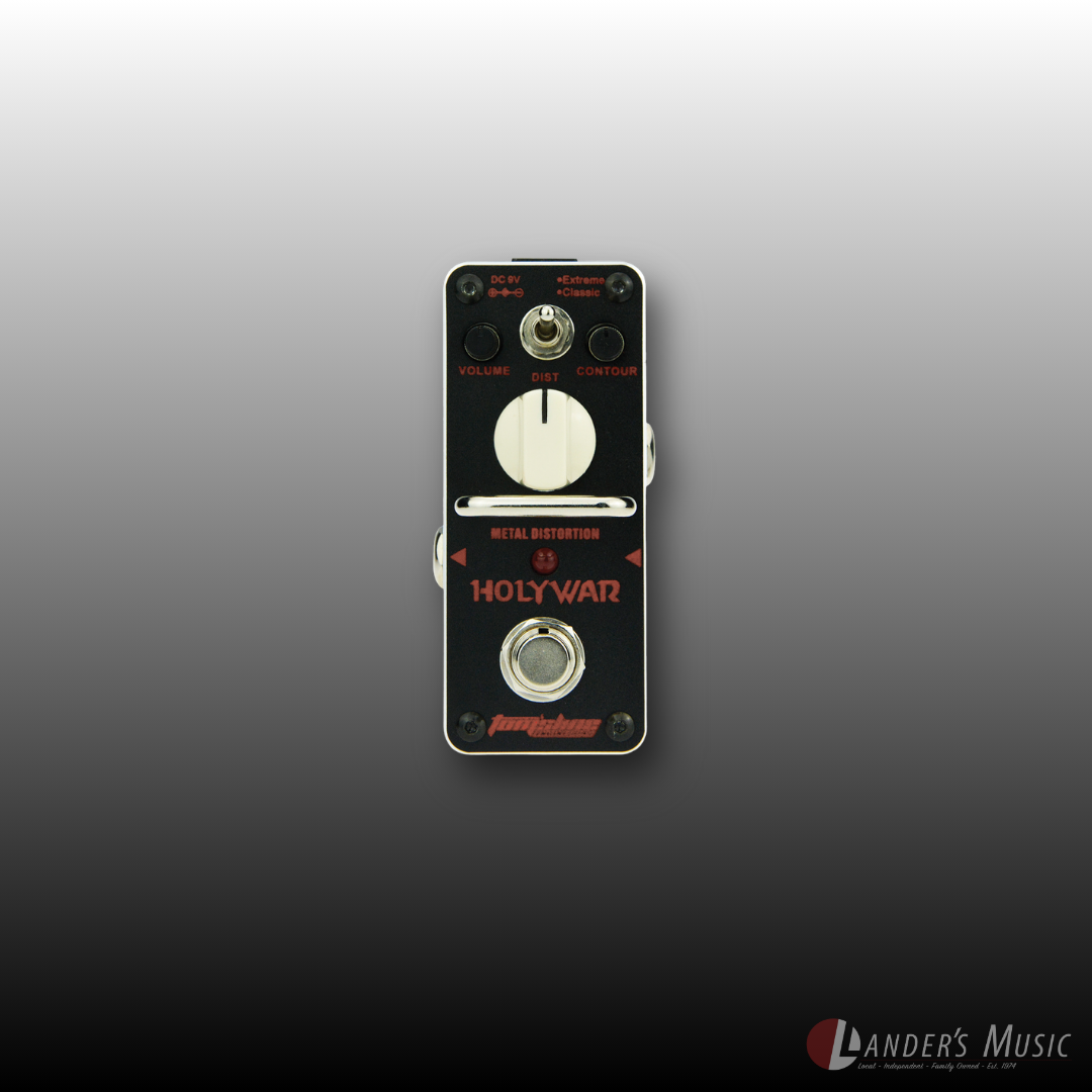 Toms Line Holy War Metal Distortion Mini Pedal