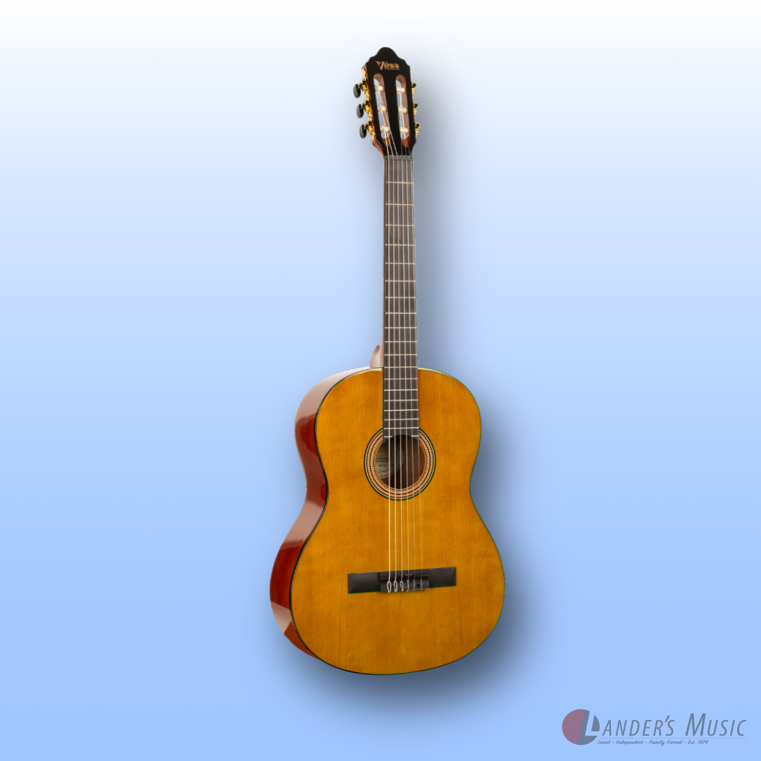 Valencia VC263H 3/4 Size Hybrid Nylon String Guitar