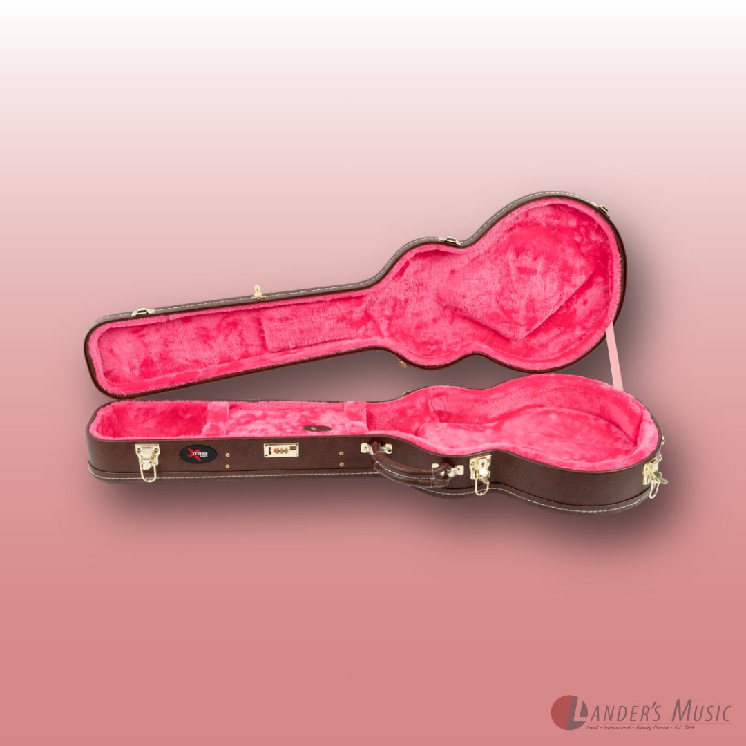 Xtreme Brown Hard Case for LP Shaped Guitars