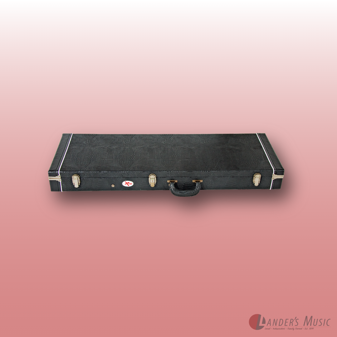 Xtreme Croc Rectangle Hard Case for Strat and Tele Shaped Guitars