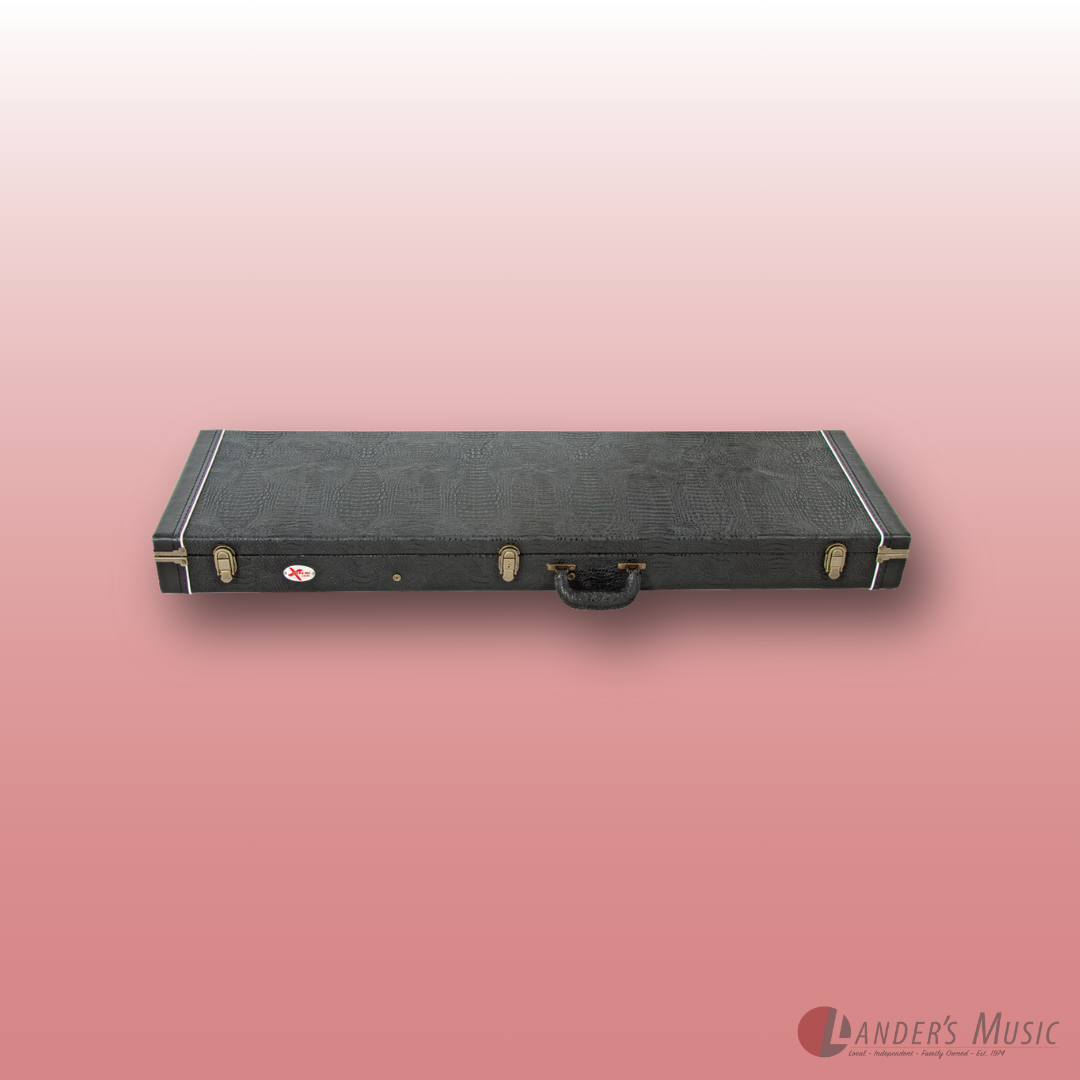 Xtreme Croc Rectangle Hard Case for P-Bass and Jazz Bass Shaped Guitars