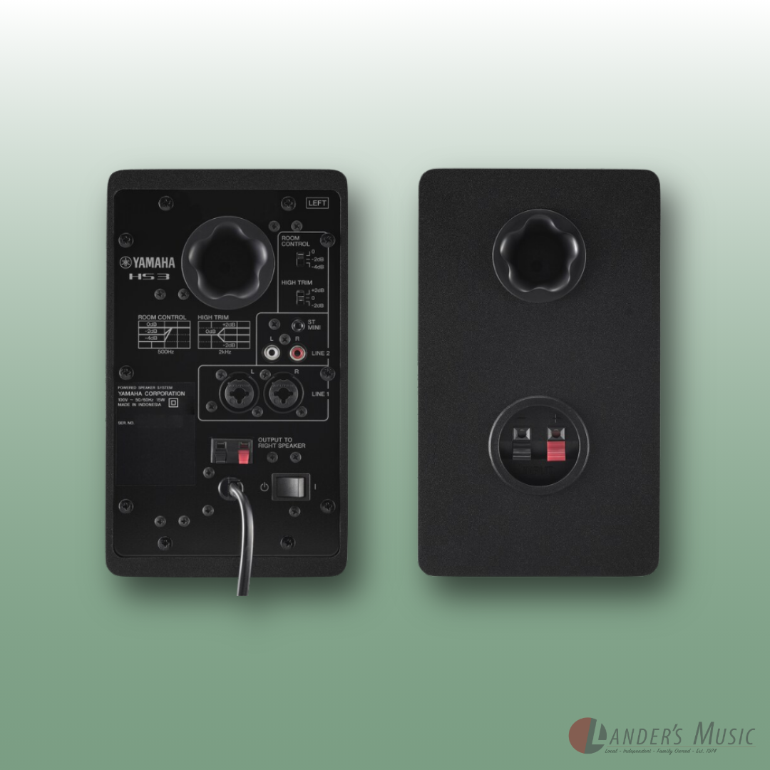 Yamaha HS3 3" Active Studio Monitor Pair