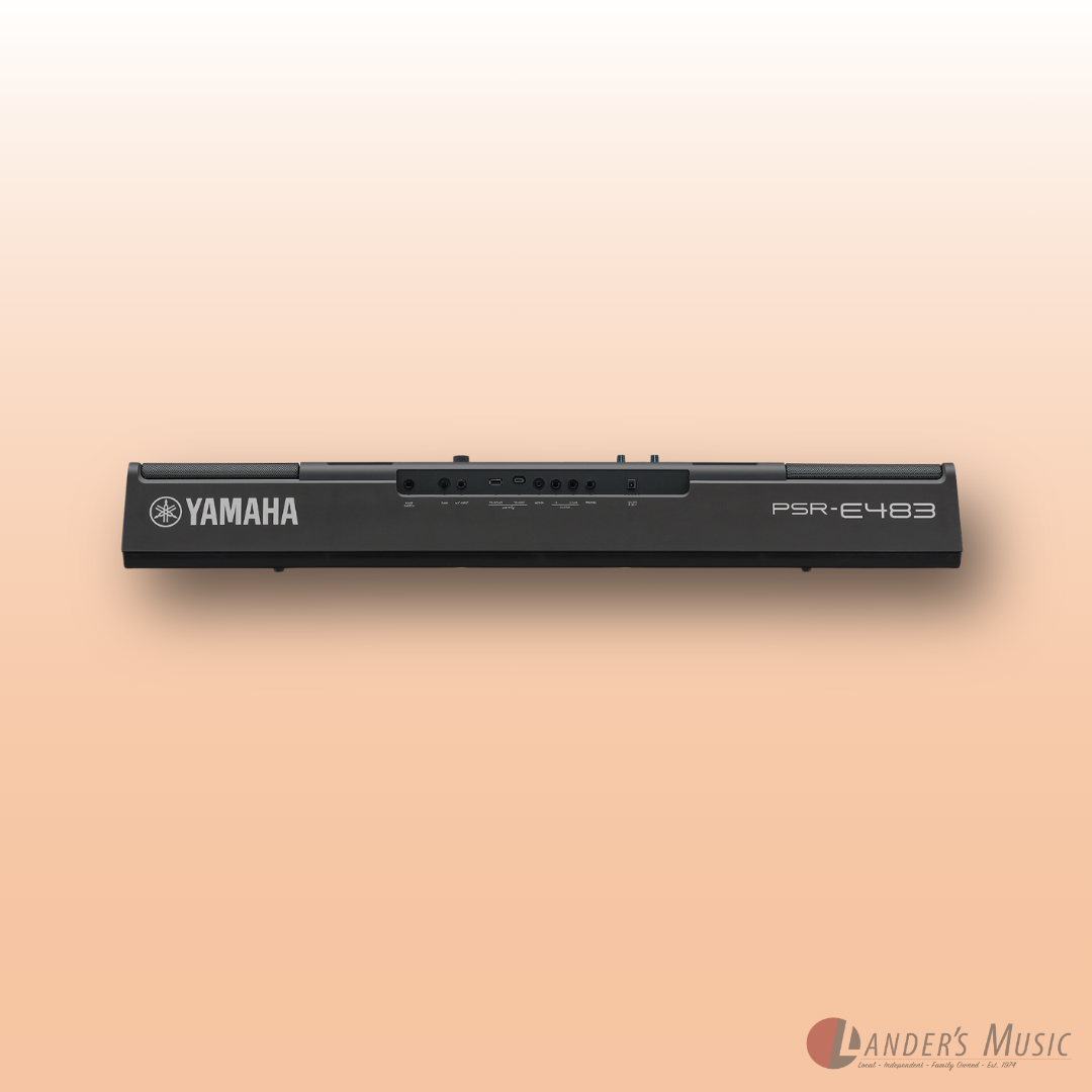 Yamaha PSR-E483 61-Note Keyboard