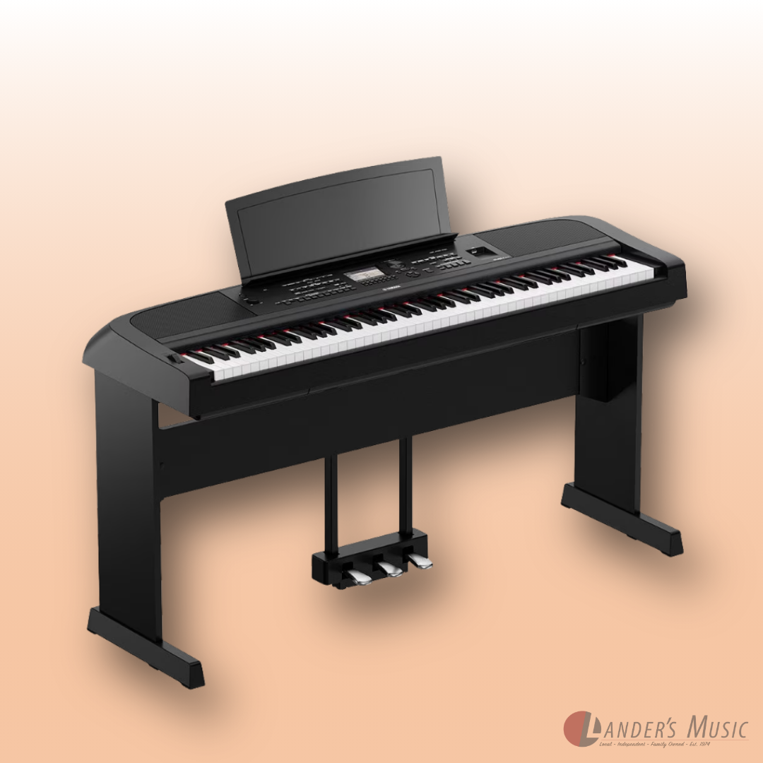 Yamaha DGX-670 Keyboard, Stand, and Pedal Unit Portable Grand Piano
