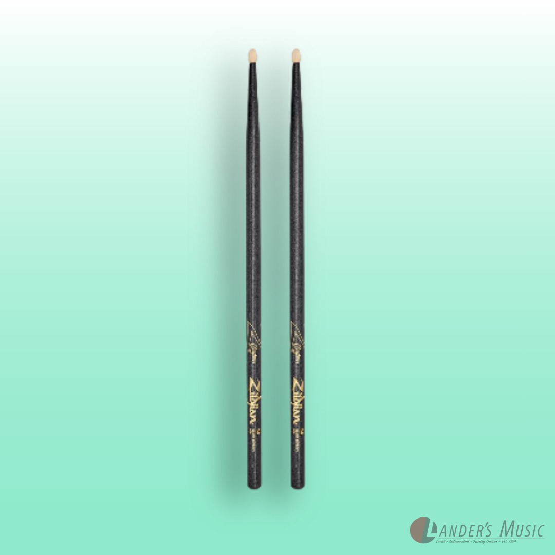 Zildjian Limited Edition Black Chroma 5A Nylon Tip Drumsticks